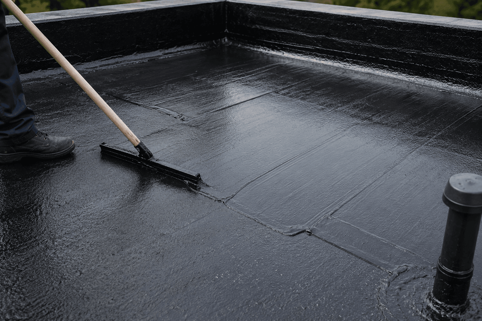 Plat dak waterdicht maken: stappenplan